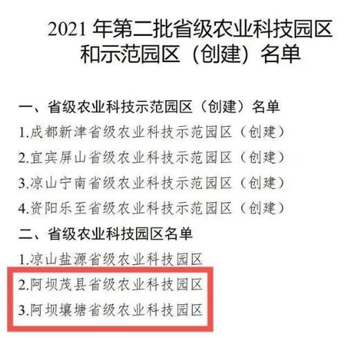 科技賦能鄉(xiāng)村振興！四川新一批省級(jí)農(nóng)業(yè)科技園區(qū)出爐